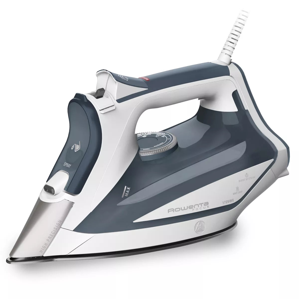 Rowenta Focus Exel Iron, 1725 Watts, DW5280, Grey