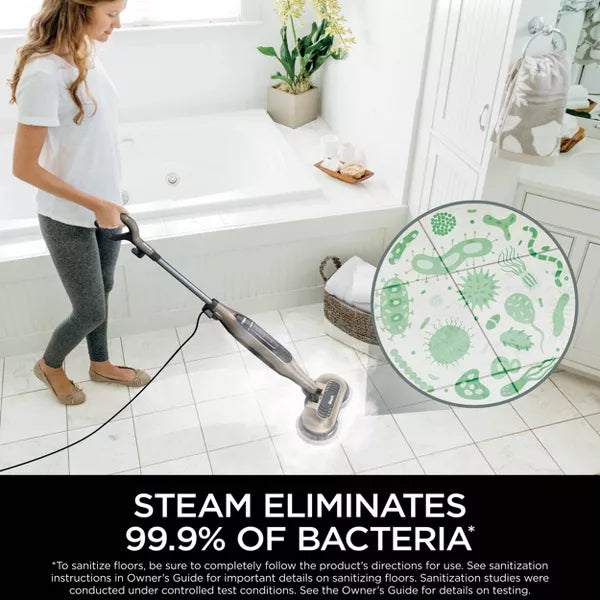 Shark Steam and Scrub All-in-One Scrubbing and Sanitizing Hard Floor Steam Mop - S7001TGT: Electric Floor Steamer, 3 Speeds