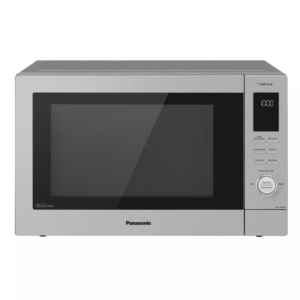 Panasonic HomeChef 4-in-1 1.2 cu ft Multi-Oven with Airfryer, Microwave, Convection Oven and Broiler – NN-CD87KS: Countertop Microwave Oven